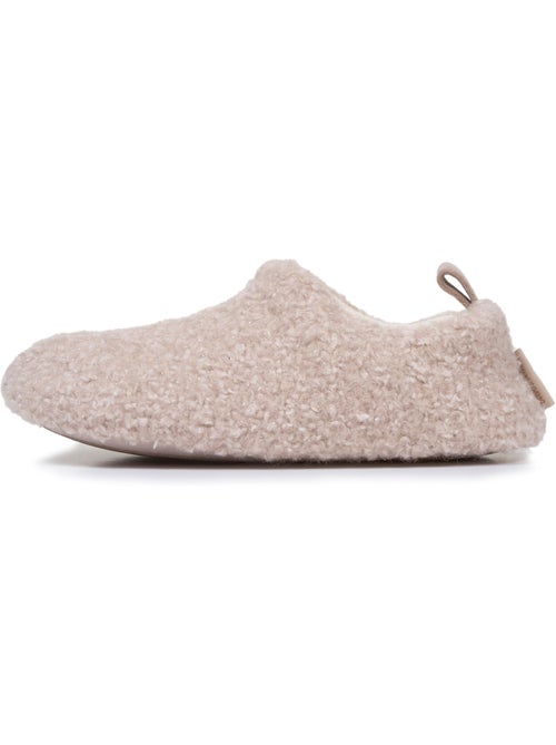Pantofole stivaletti sherpa, suola antiscivolo donna isotoner - Kiabi Pantofole stivaletti sherpa, suola antiscivolo donna isotoner - Kiabi