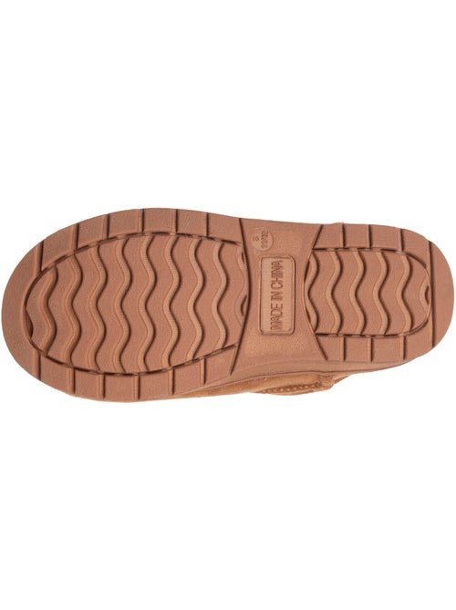 Pantofole stivaletti similpelle - suola dentellata bambino - Kiabi