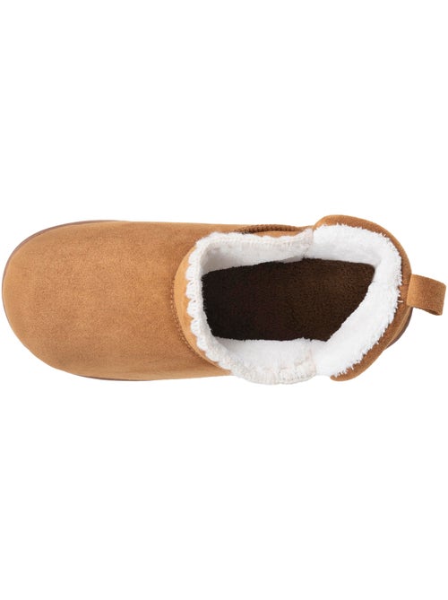 Pantofole stivaletti similpelle - suola dentellata donna isotoner - Kiabi