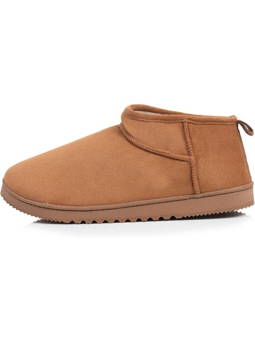 Pantofole stivaletti similpelle - suola dentellata uomo isotoner - Kiabi Pantofole stivaletti similpelle - suola dentellata uomo isotoner - Kiabi