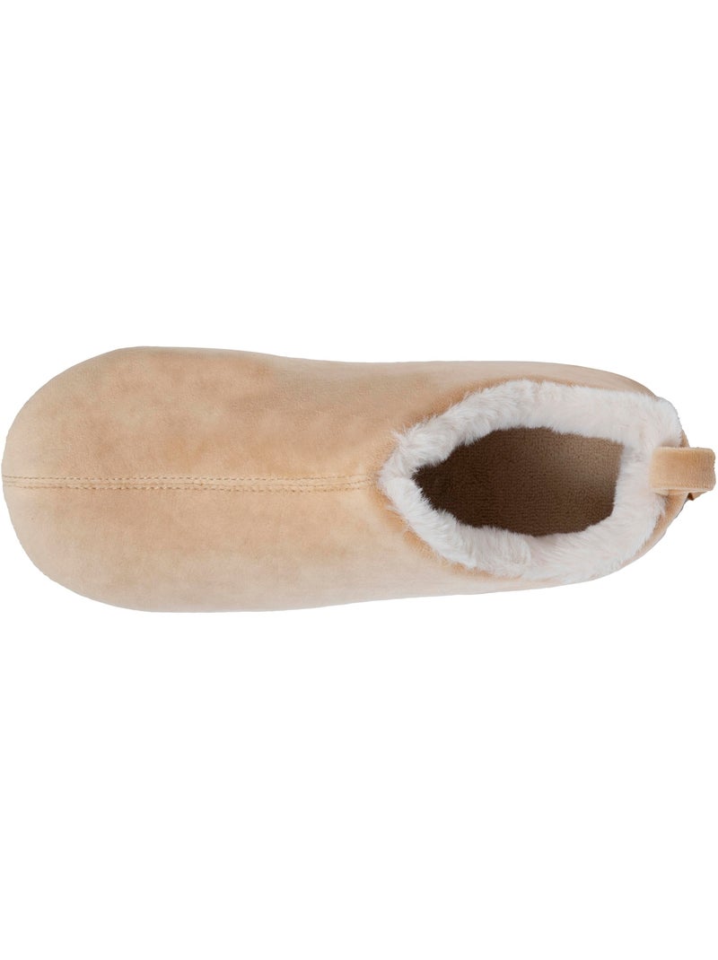Pantofole stivaletti suola antiscivolo donna isotoner Beige - Kiabi