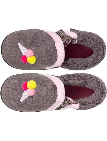 Pantofole stivaletti suola antiscivolo neonato bambina