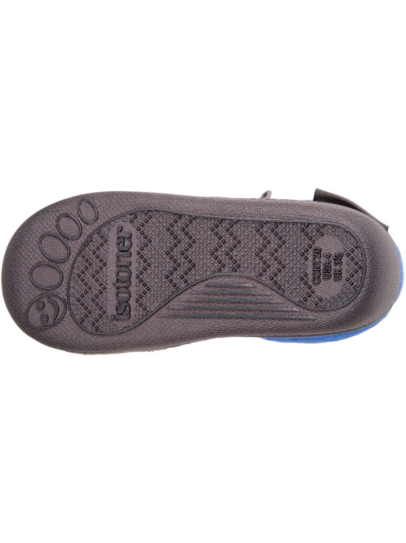 Pantofole stivaletti suola antiscivolo neonato bambino Grigio grigio - Kiabi
