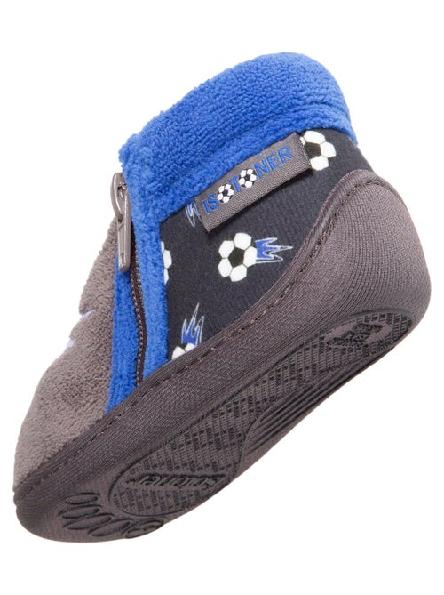 Pantofole stivaletti suola antiscivolo neonato bambino Isotoner - Kiabi