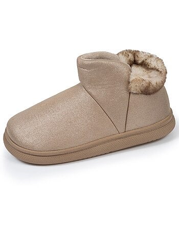 Pantofole stivaletti suola bloup extra comfort donna Isotoner