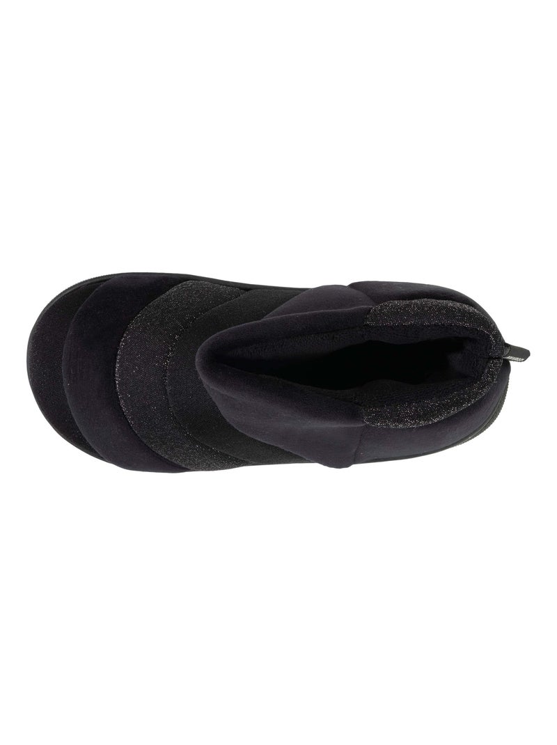 Pantofole stivaletti suola bloup extra comfort donna Isotoner Nero - Kiabi