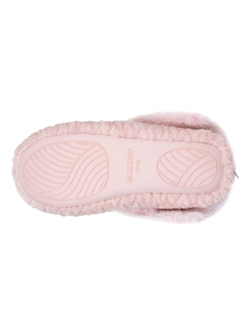 Pantofole stivaletti suola in microspugna, antiscivolo donna Isotoner - Kiabi