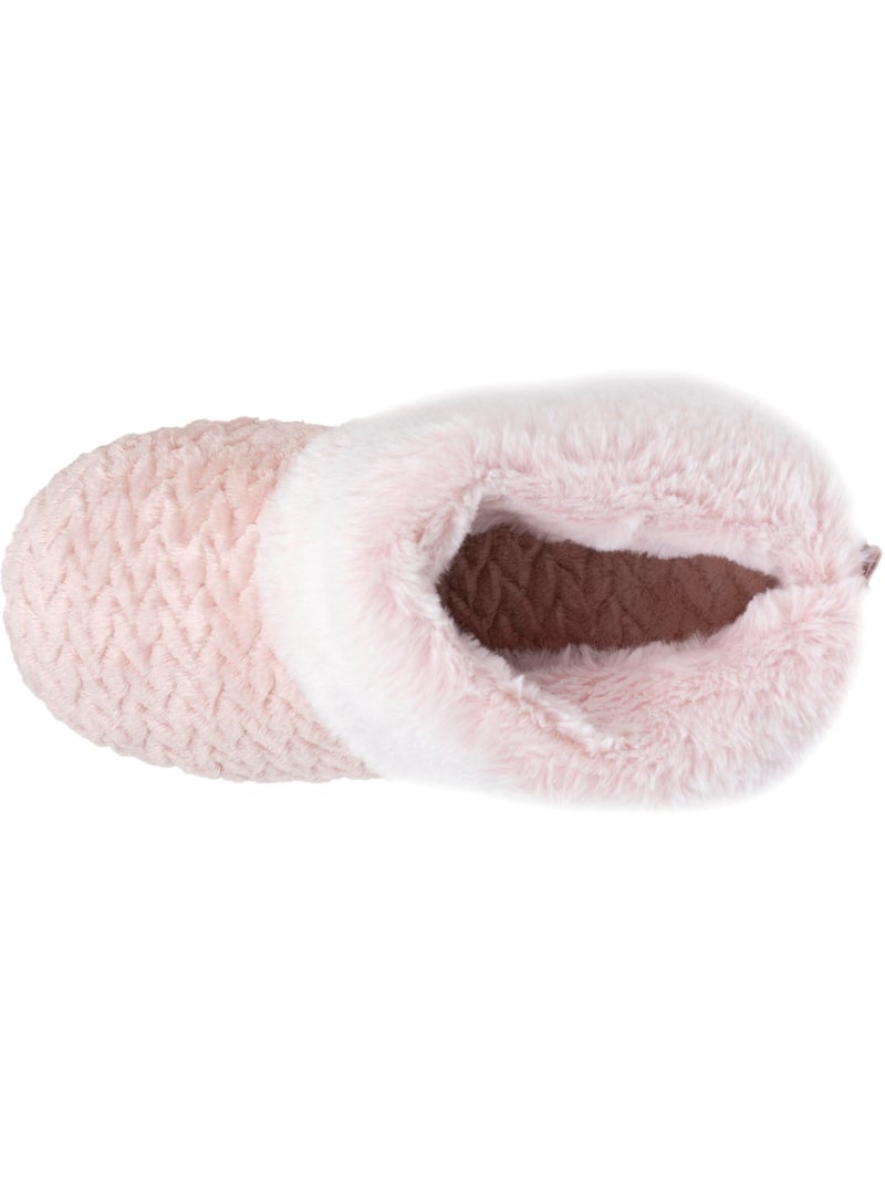 Pantofole stivaletti suola in microspugna, antiscivolo donna Rosa - Kiabi