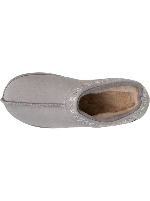 Pantofole stivaletti tomaia in pelle, suola comfort donna isotoner - Kiabi Pantofole stivaletti tomaia in pelle, suola comfort donna isotoner - Kiabi