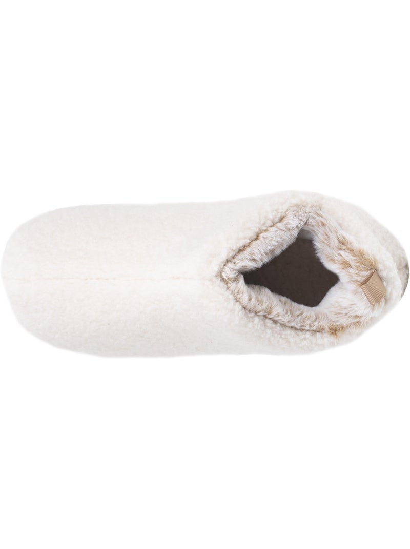Pantofole stivaletti ultra-confortevole donna Avorio - Kiabi