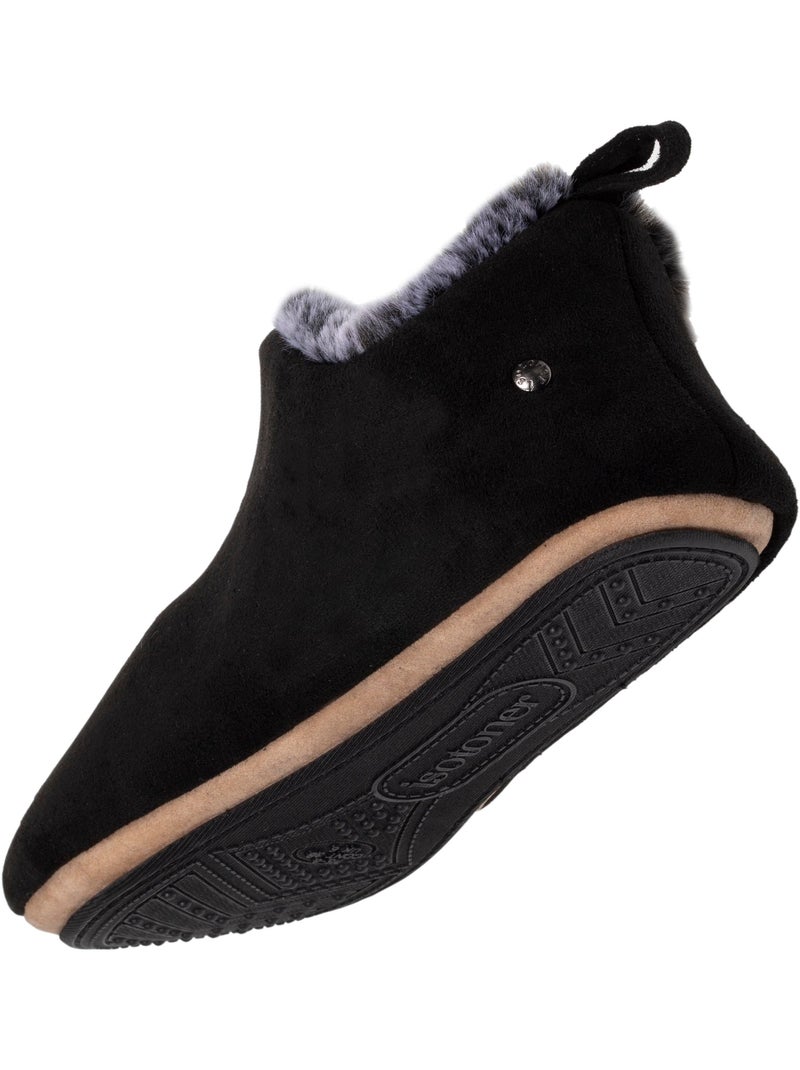 Pantofole stivaletti ultra-confortevole donna isotoner Nero - Kiabi