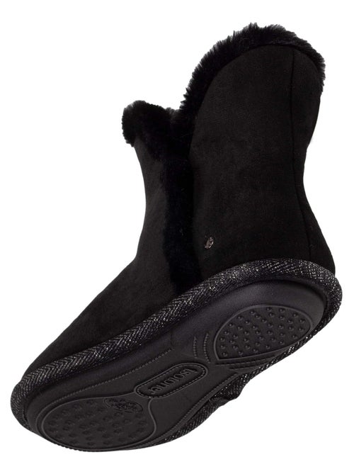 Pantofole stivaletti ultracomodo e caldo, con fodera e donna Isotoner - Kiabi