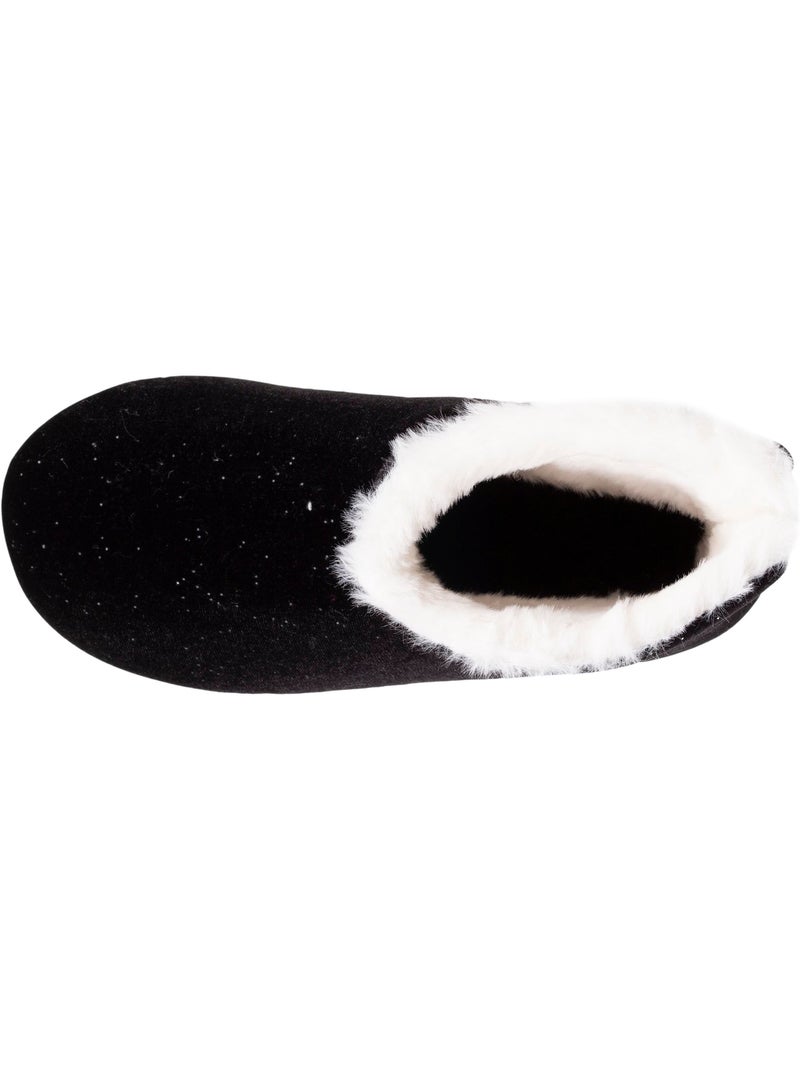 Pantofole stivaletti ultracomodo e leggero, suola sottile e donna Isotoner Nero - Kiabi