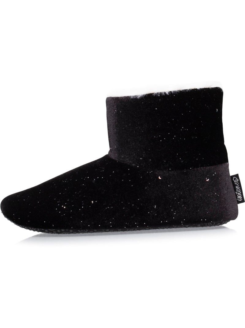 Pantofole stivaletti ultracomodo e leggero, suola sottile e donna Isotoner Nero - Kiabi