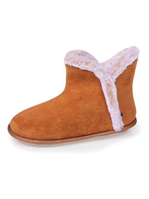 Pantofole stivaletti ultraconfortevole e caldo, con fodera e donna - Kiabi