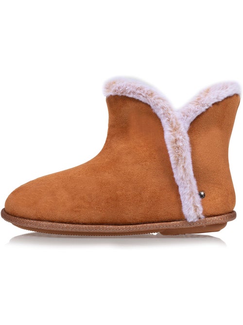 Pantofole stivaletti ultraconfortevole e caldo, con fodera e donna - Kiabi