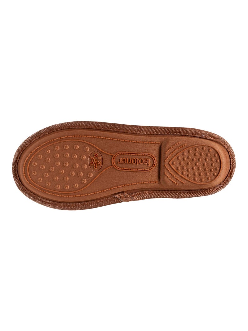 Pantofole stivaletti ultraconfortevole e caldo, con fodera e donna Isotoner Cammello - Kiabi