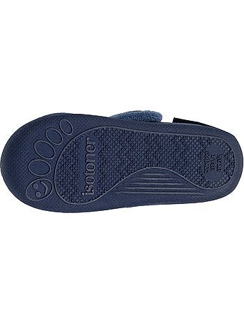 Pantofole stivaletti velluto con sostegno rinforzato, neonato bambino Isotoner