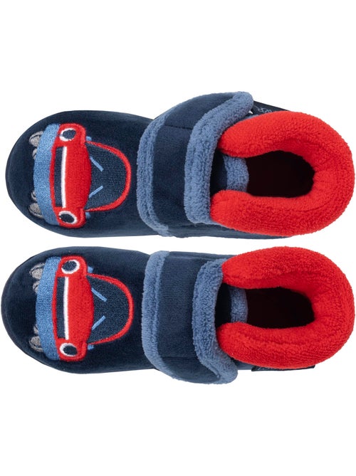 Pantofole stivaletti velluto con sostegno rinforzato, neonato bambino Isotoner - Kiabi