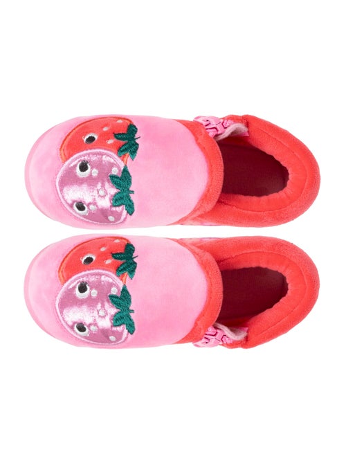 Pantofole stivaletti velour, supporto rinforzato, chiusura a neonato bambina Isotoner - Kiabi