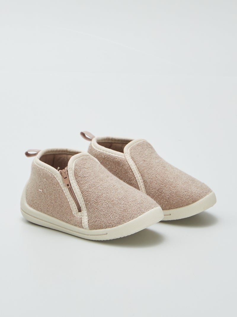 Pantofole stivaletto BEIGE - Kiabi