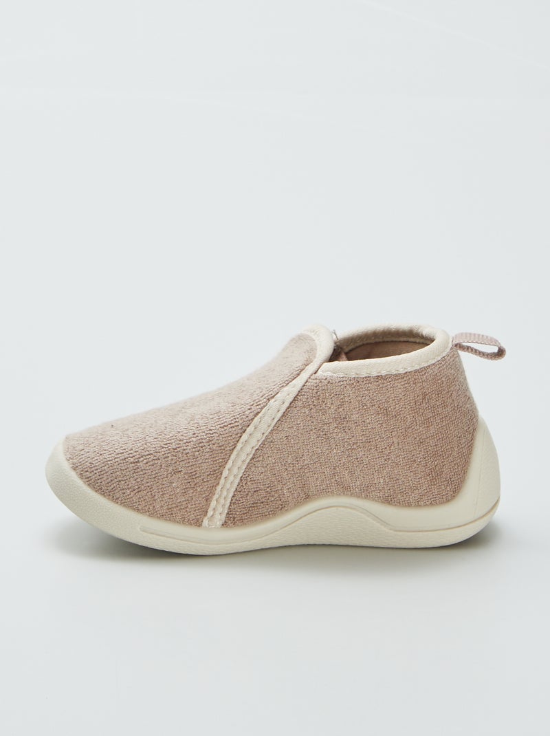 Pantofole stivaletto BEIGE - Kiabi