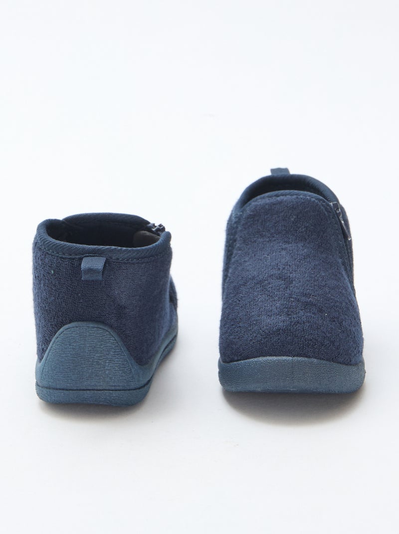 Pantofole stivaletto Blu - Kiabi