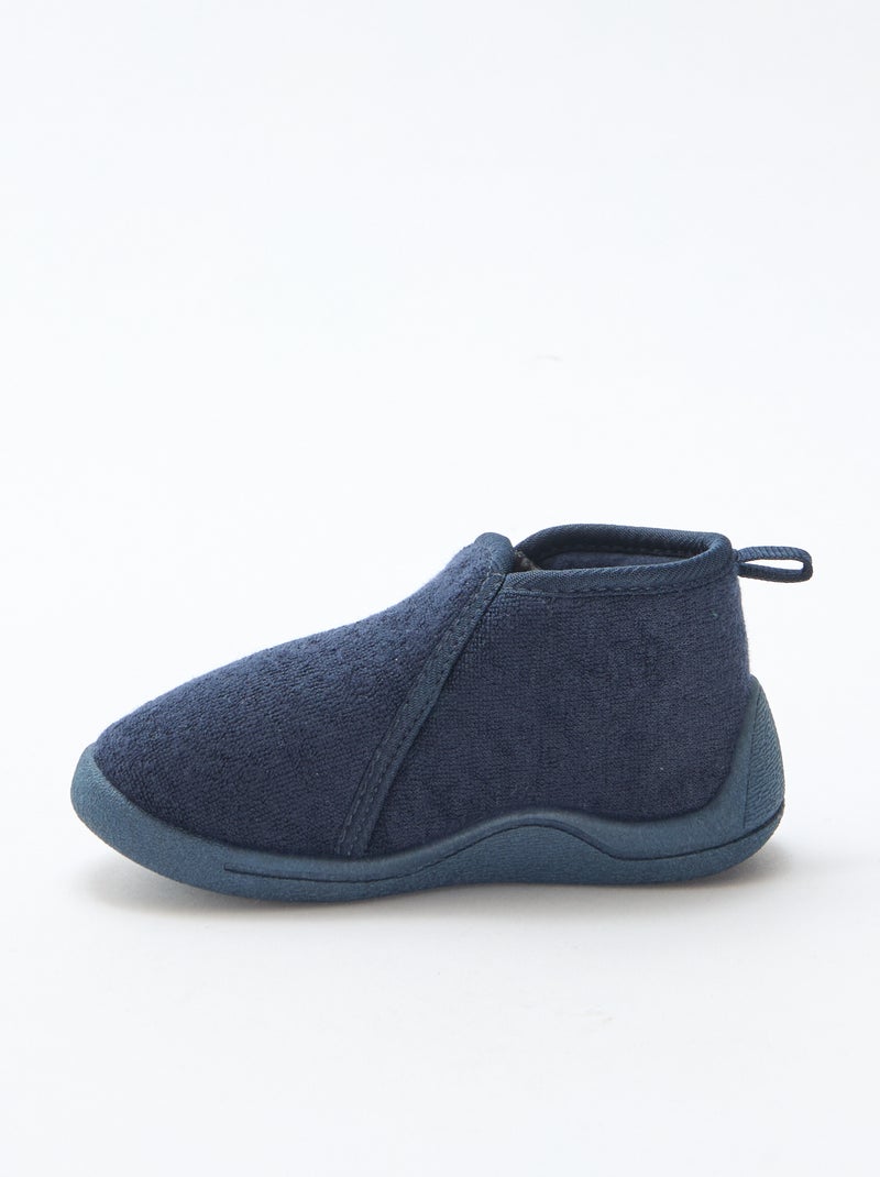 Pantofole stivaletto Blu - Kiabi