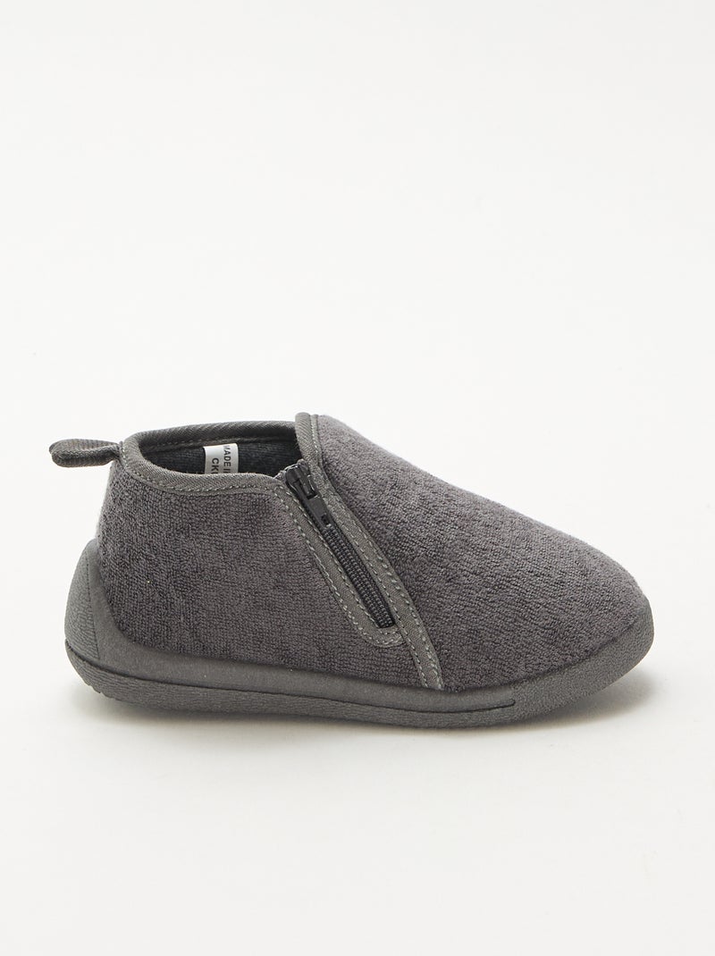 Pantofole stivaletto Grigio - Kiabi