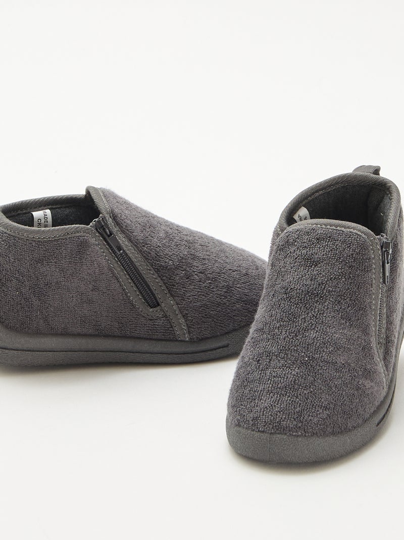 Pantofole stivaletto Grigio - Kiabi