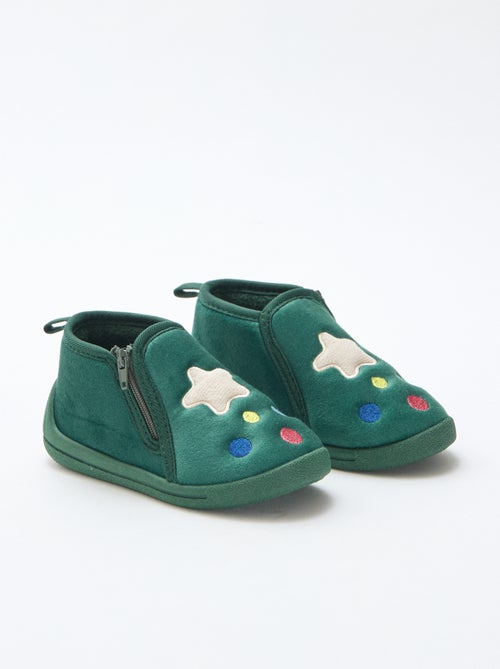 Pantofole stivaletto ludiche Natale - Kiabi