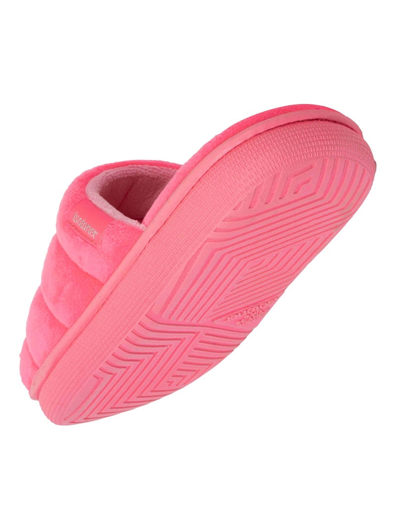 Pantofole  suola ultra morbida donna Isotoner Rosa - Kiabi