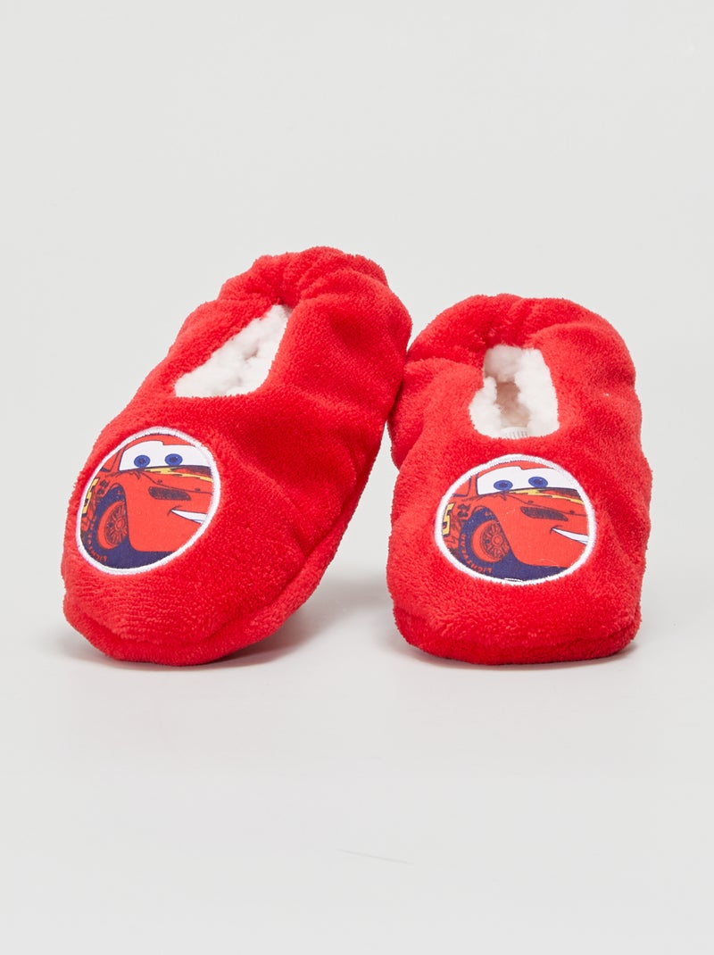 Pantofole tipo ballerina 'Cars' rosso - Kiabi