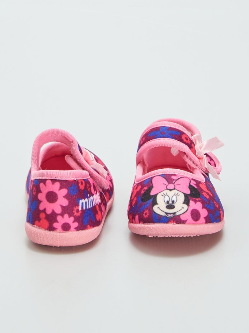 Pantofole tipo ballerina con stampa floreale 'Minnie' BEIGE - Kiabi