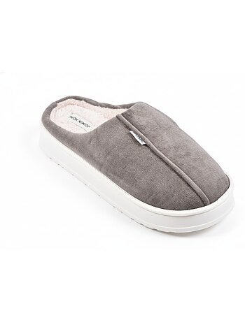 Pantofole tipo sabot uomo velluto a coste MU10121