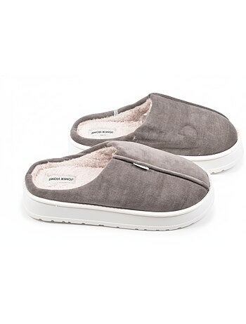 Pantofole tipo sabot uomo velluto a coste MU10121