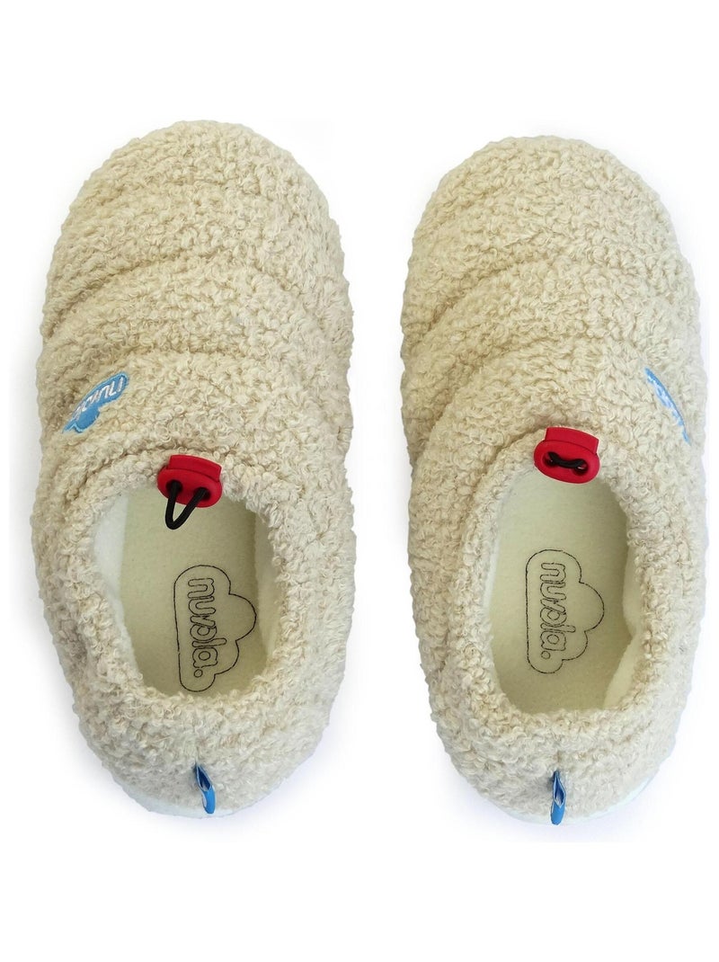 Pantofole unisex Nuvola suola in gomma Beige - Kiabi