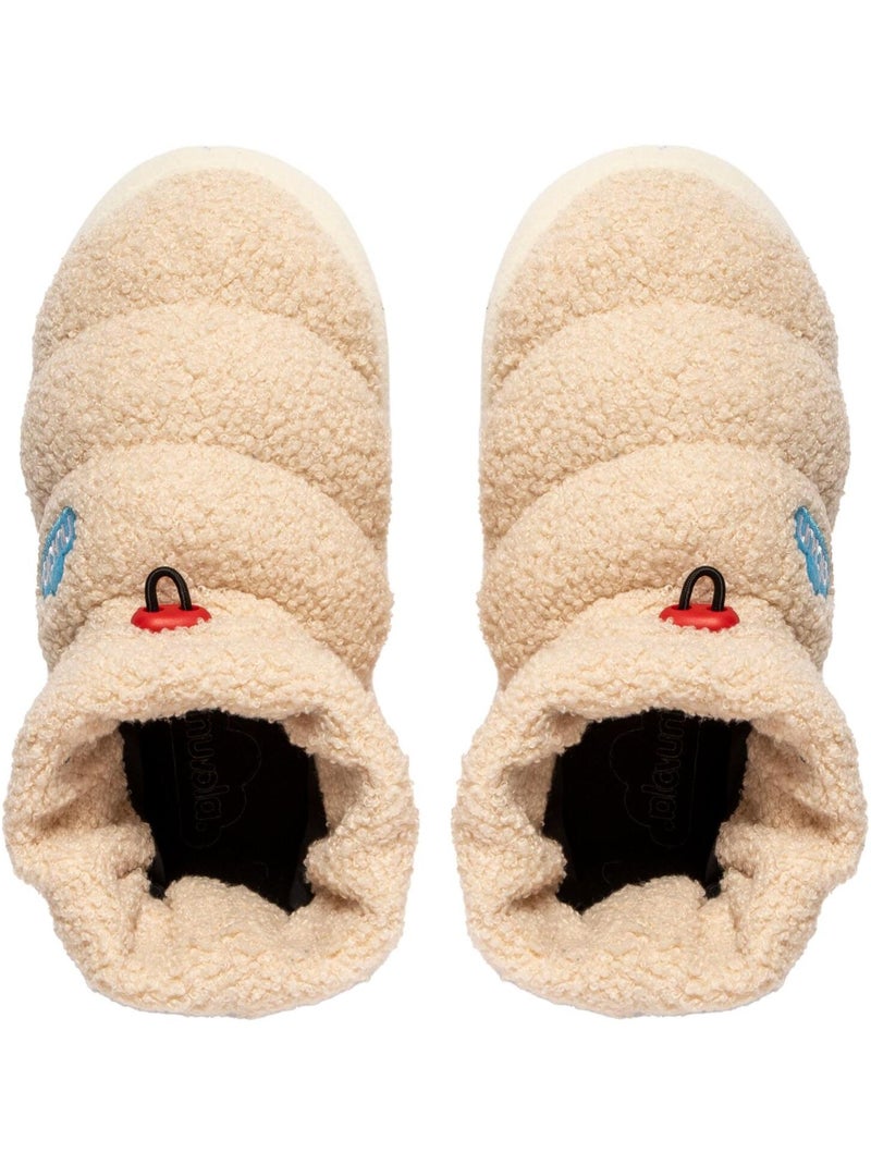 Pantofole unisex Nuvola suola in gomma Beige - Kiabi