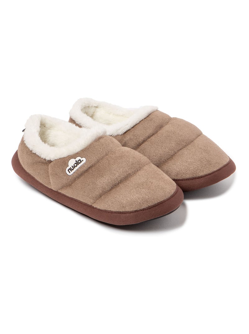 Pantofole unisex Nuvola suola in gomma Beige - Kiabi