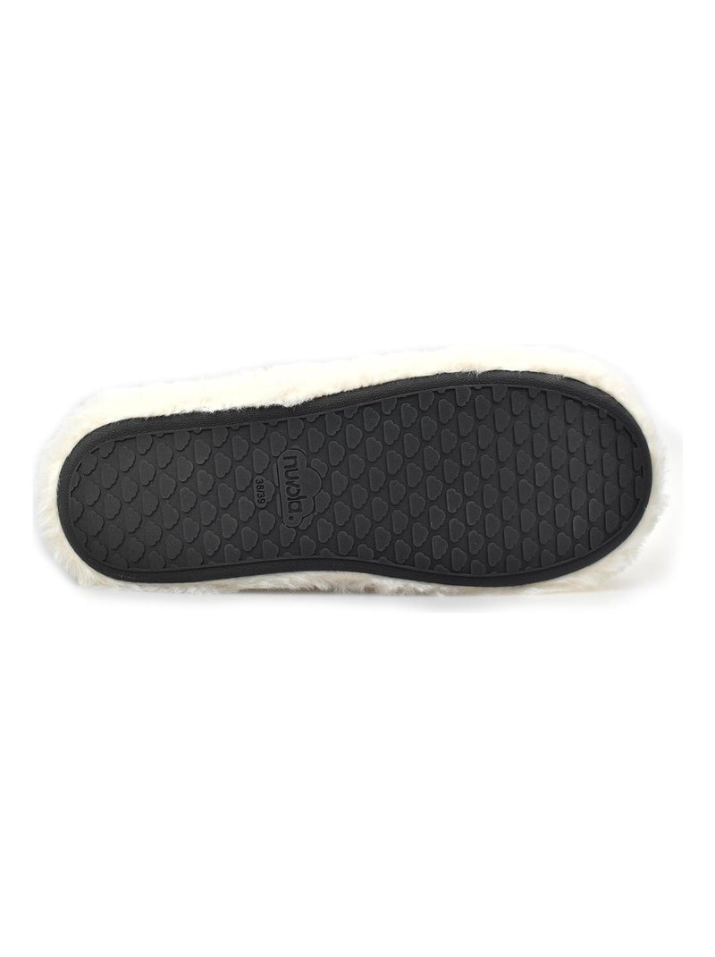 Pantofole unisex Nuvola suola in gomma Bianco - Kiabi