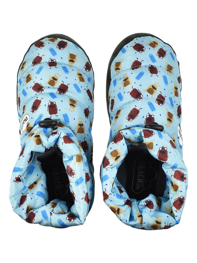 Pantofole unisex Nuvola suola in gomma Blu chiaro - Kiabi