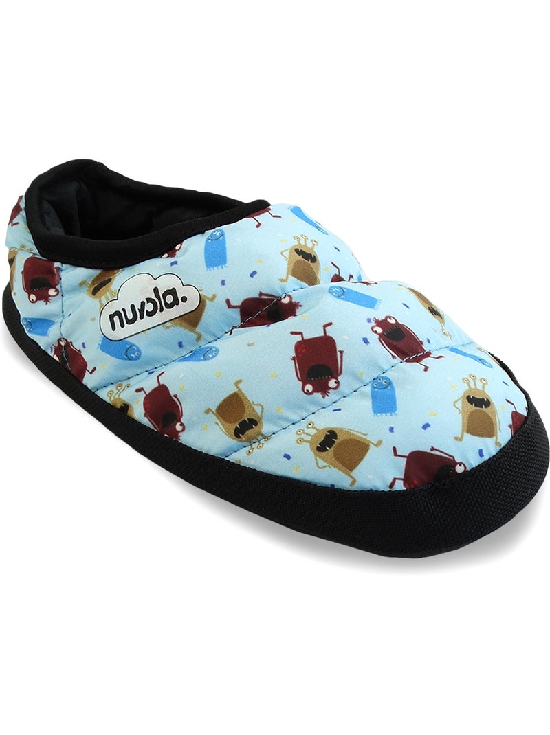Pantofole unisex Nuvola suola in gomma Blu chiaro - Kiabi
