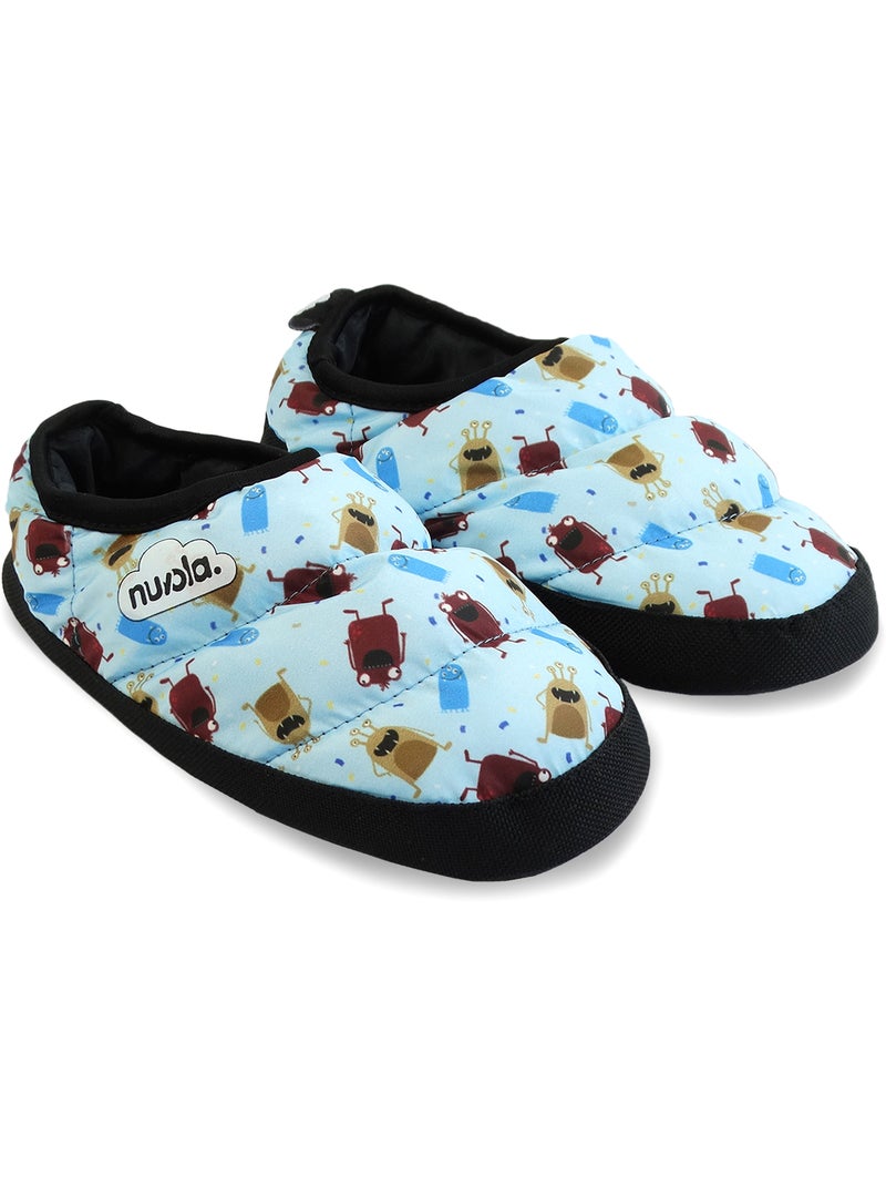Pantofole unisex Nuvola suola in gomma Blu chiaro - Kiabi