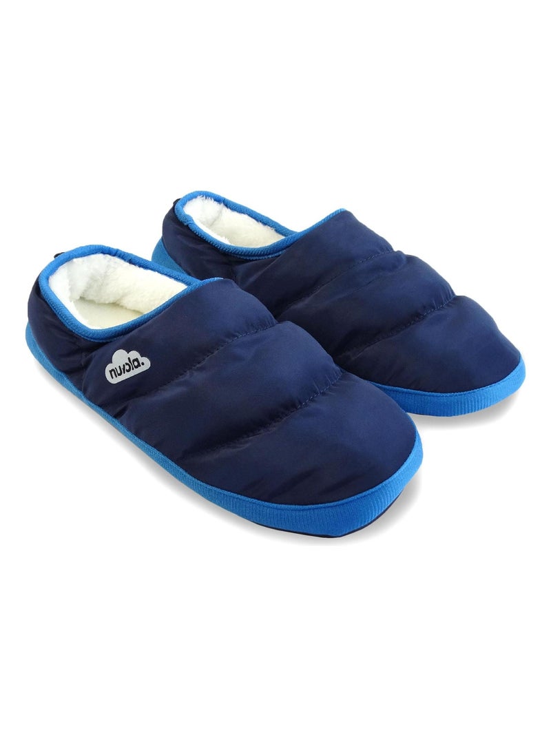 Pantofole unisex Nuvola suola in gomma Blu marino - Kiabi