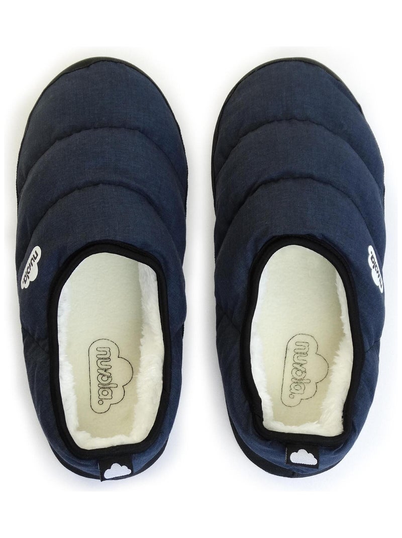 Pantofole unisex Nuvola suola in gomma Blu marino - Kiabi