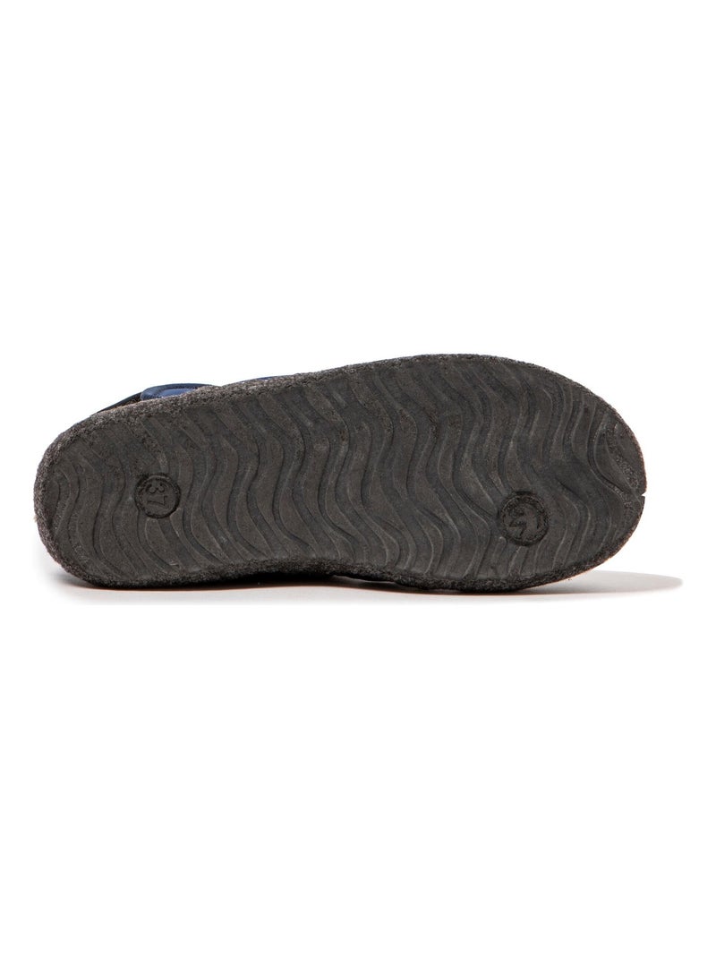 Pantofole unisex Nuvola suola in gomma Blu marino - Kiabi