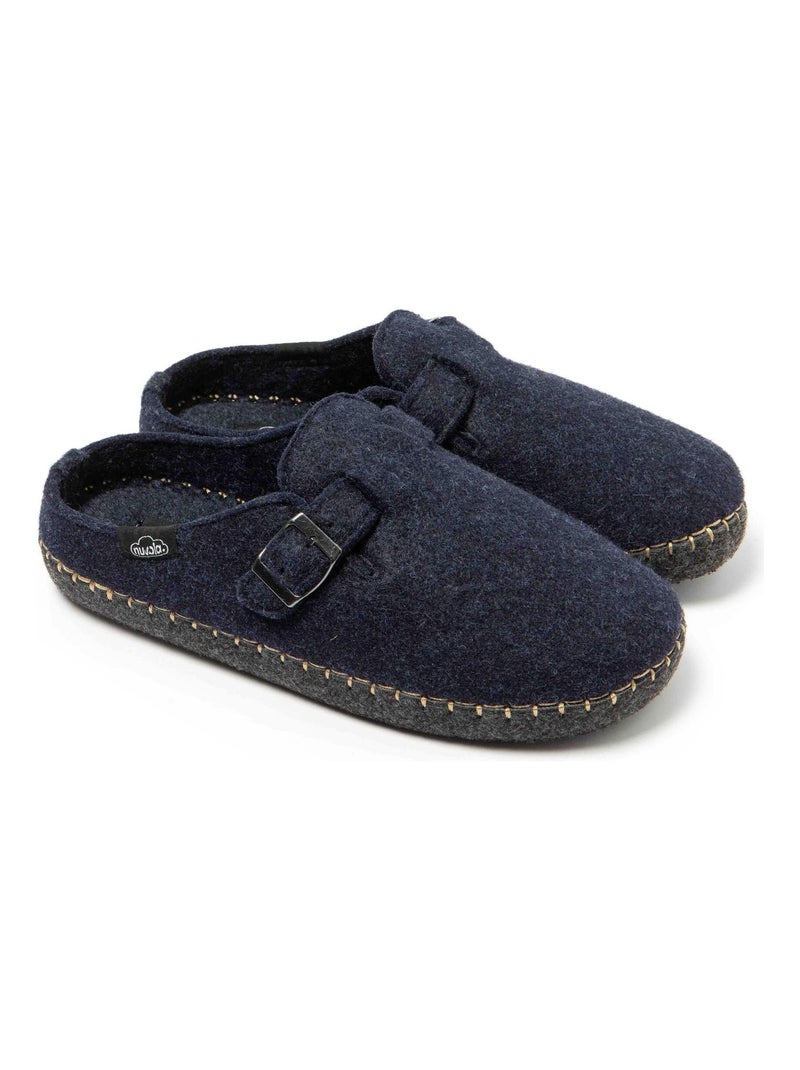 Pantofole unisex Nuvola suola in gomma Blu marino - Kiabi