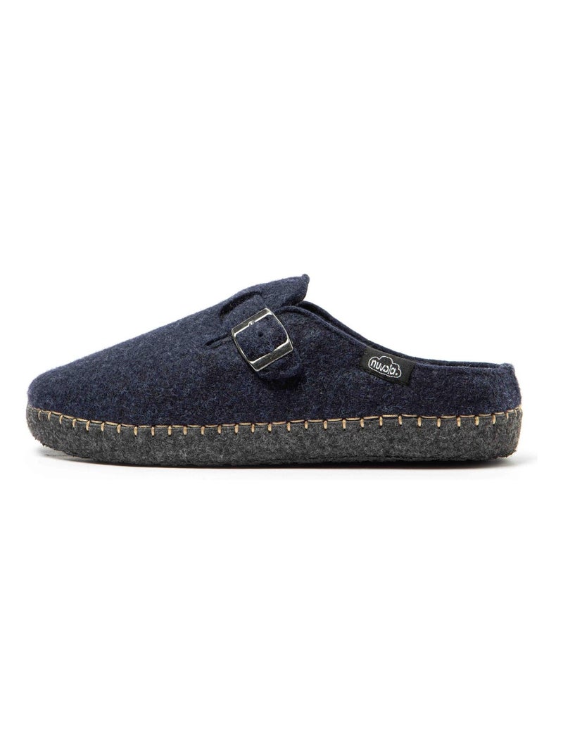 Pantofole unisex Nuvola suola in gomma Blu marino - Kiabi