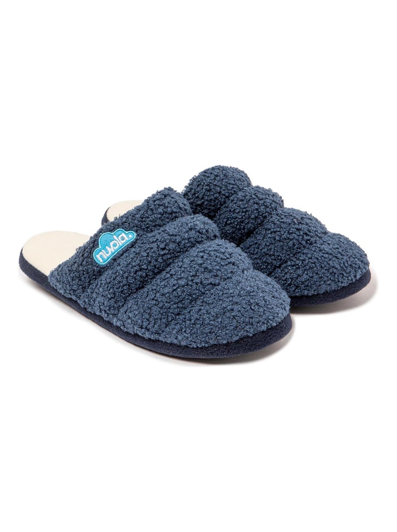 Pantofole unisex Nuvola suola in gomma Blu marino - Kiabi