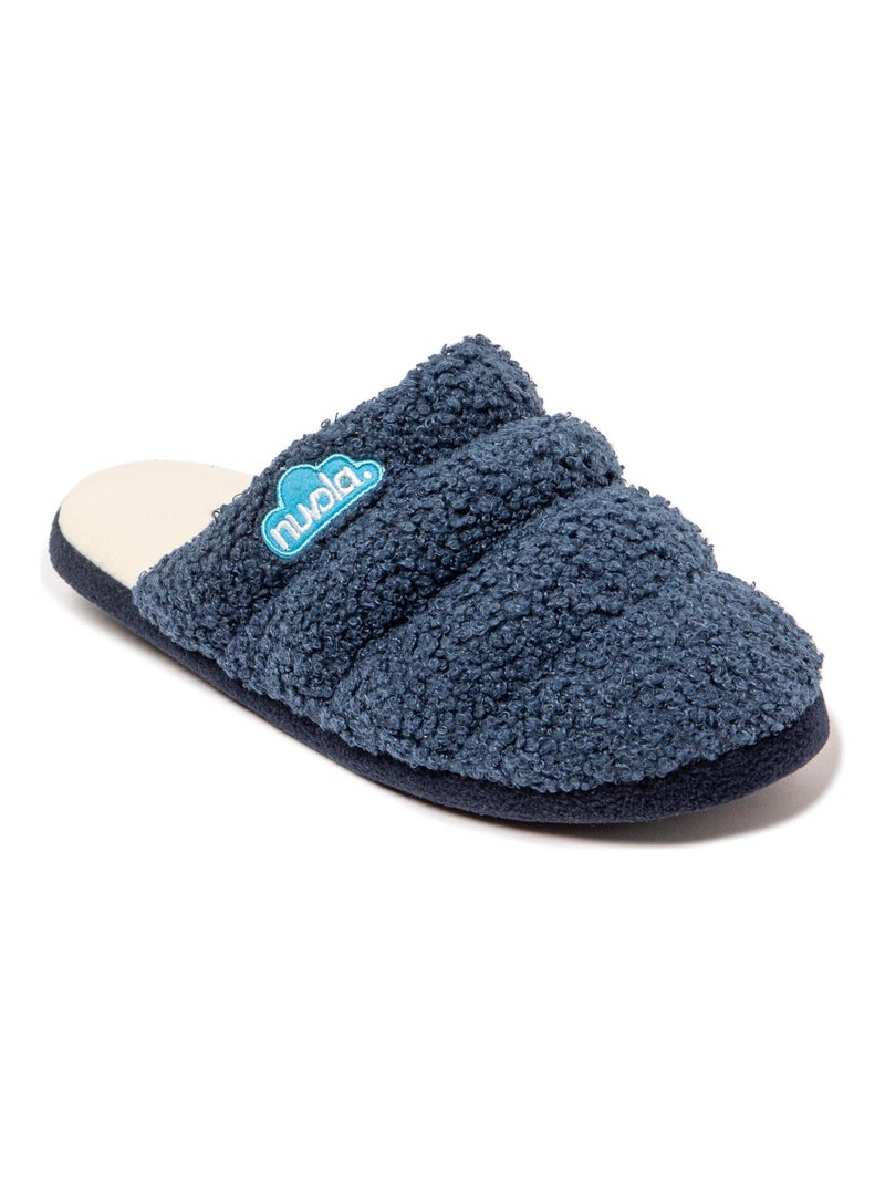 Pantofole unisex Nuvola suola in gomma Blu marino - Kiabi